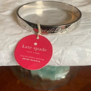 Kate Spade bride bangle